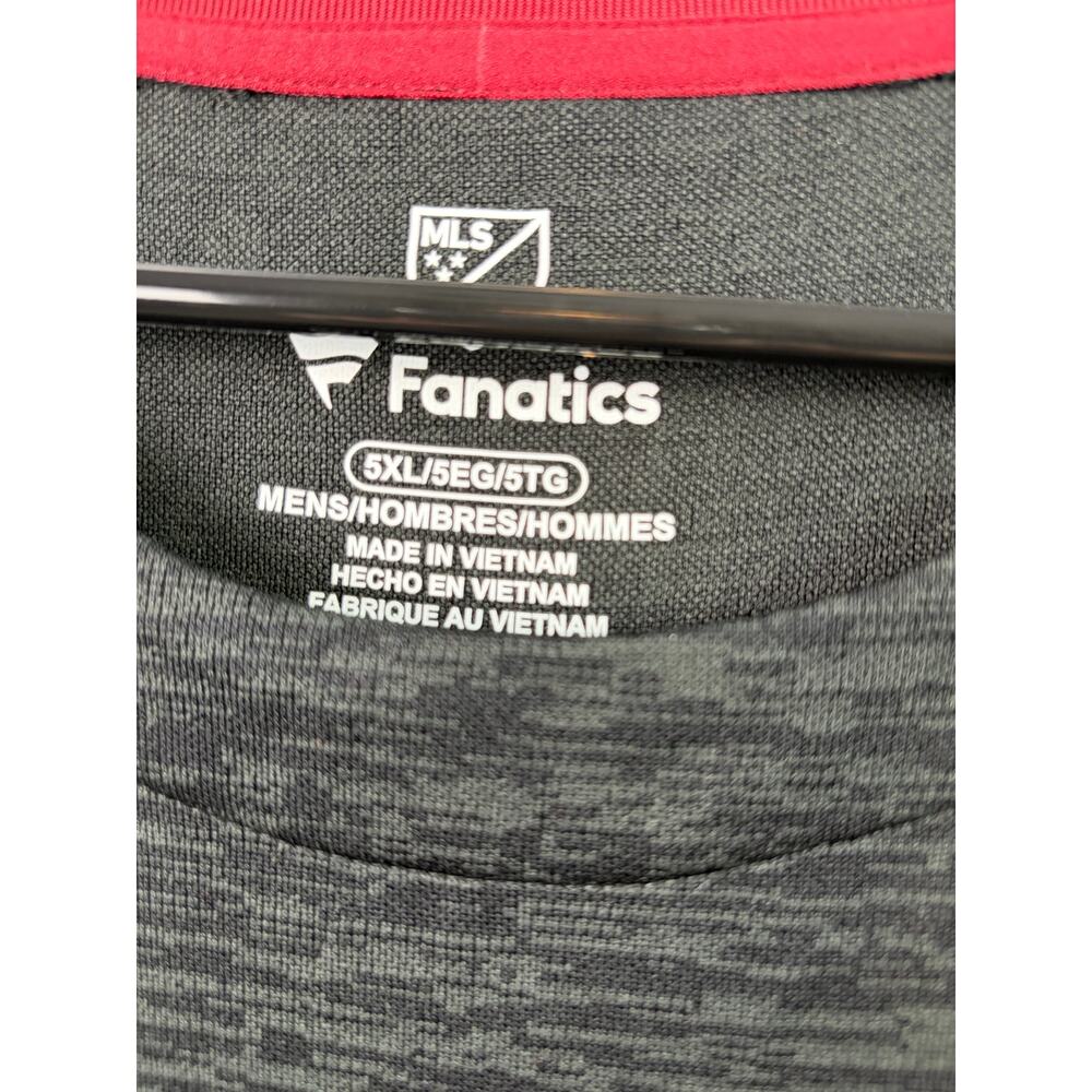 Fanatics Atlanta United FC Black Iconic Tee - Size 5XL - MLS Soccer Shirt - NWT - Picture 7 of 11